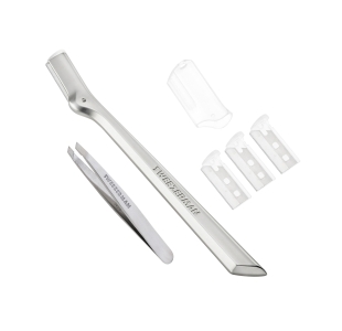 Brow Razor and Mini Tweezer Set