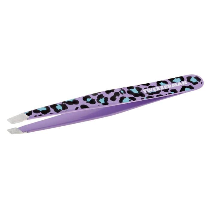 Leopard Print Slant Tweezer