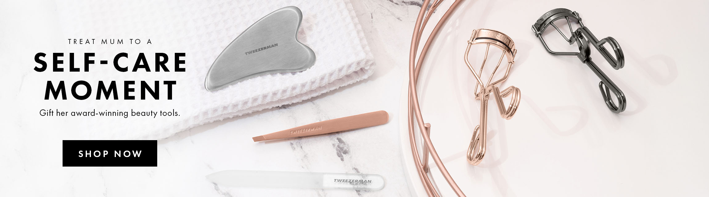 Treat Mum to a self-care moment.