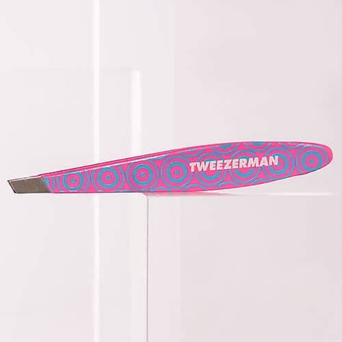 Tweezerman retro print Mini Slant Tweezer