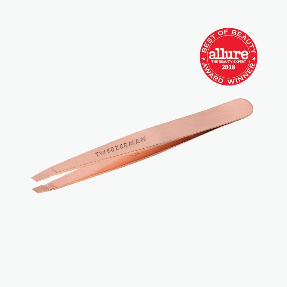 Rose Gold Slant Tweezer