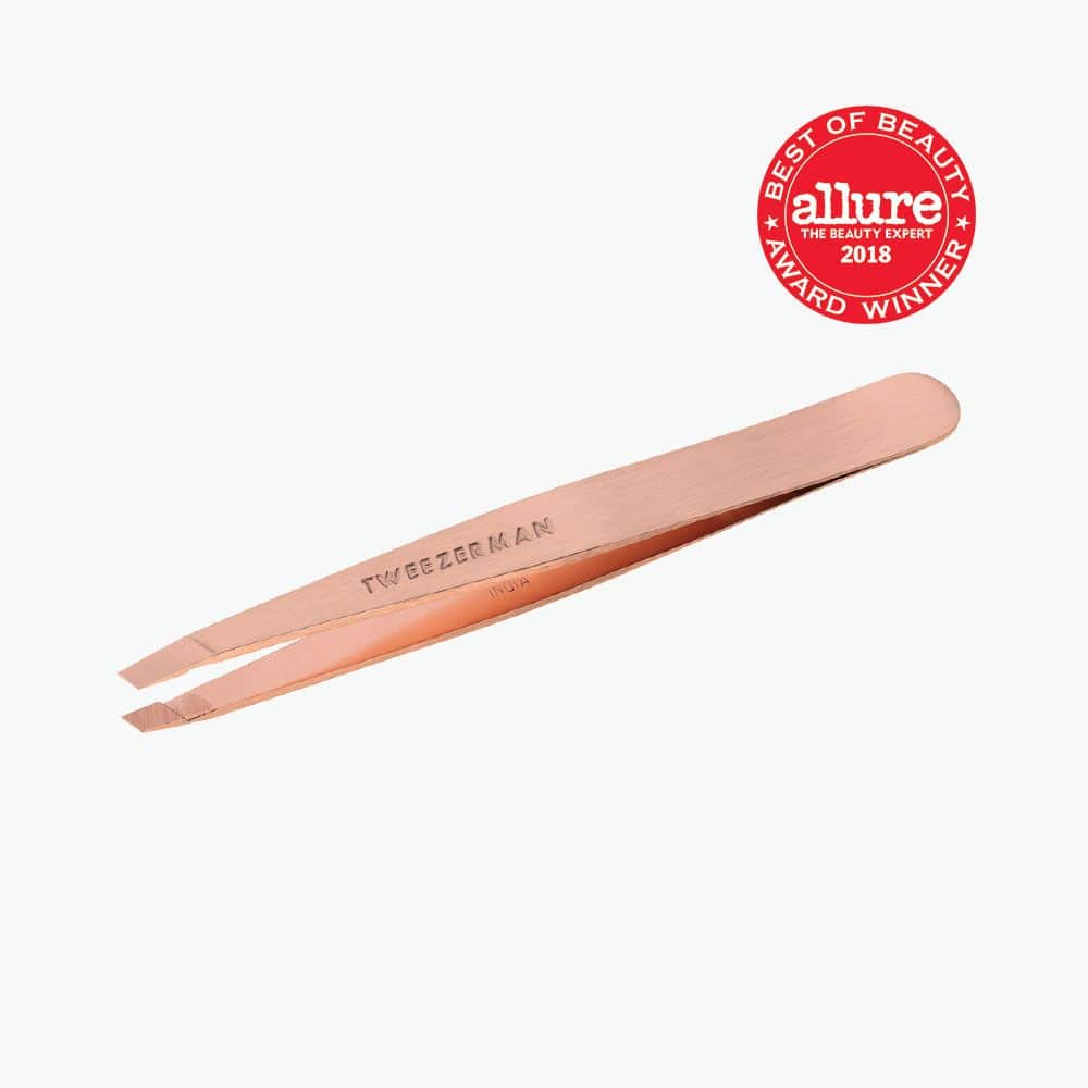 Rose Gold Slant Tweezer